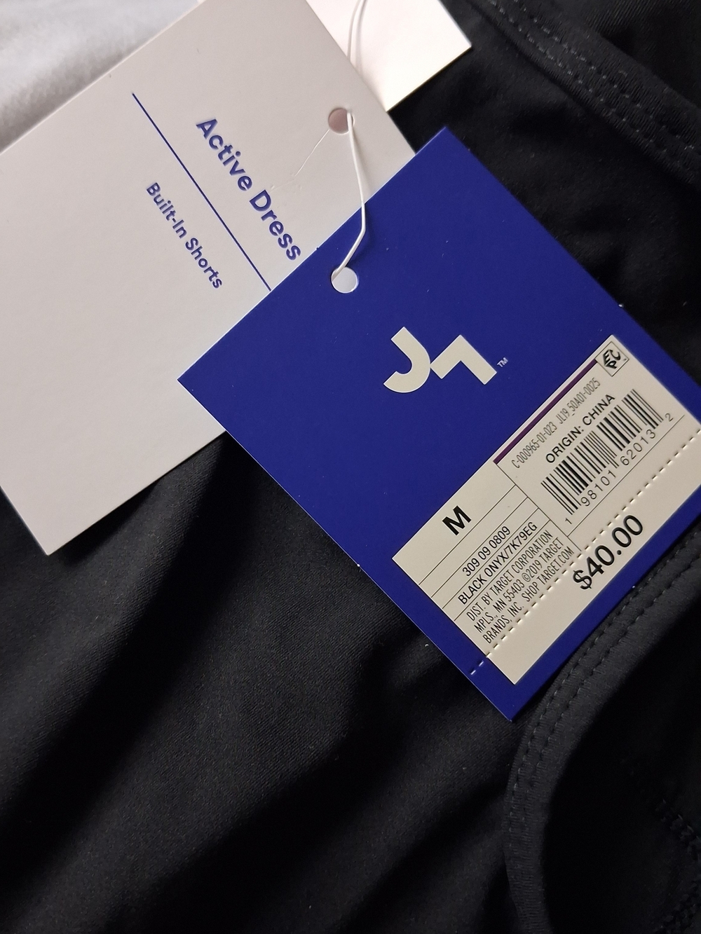 Joylab Athletic Black Spaghetti Strap Skater Dress - Picture 6 of 7